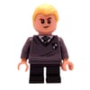 Draco Malfoy, Slytherin Sweater with Crest, Short Black Legs