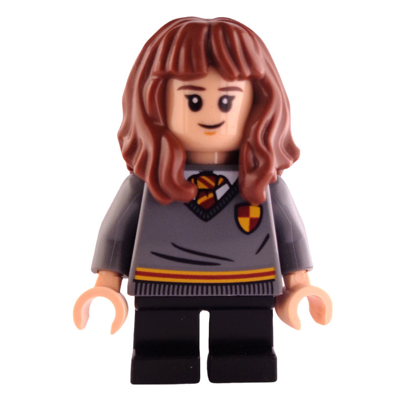 LEGO Hermione Granger, Gryffindor Sweater with Crest, Short Legs (fig-010884)