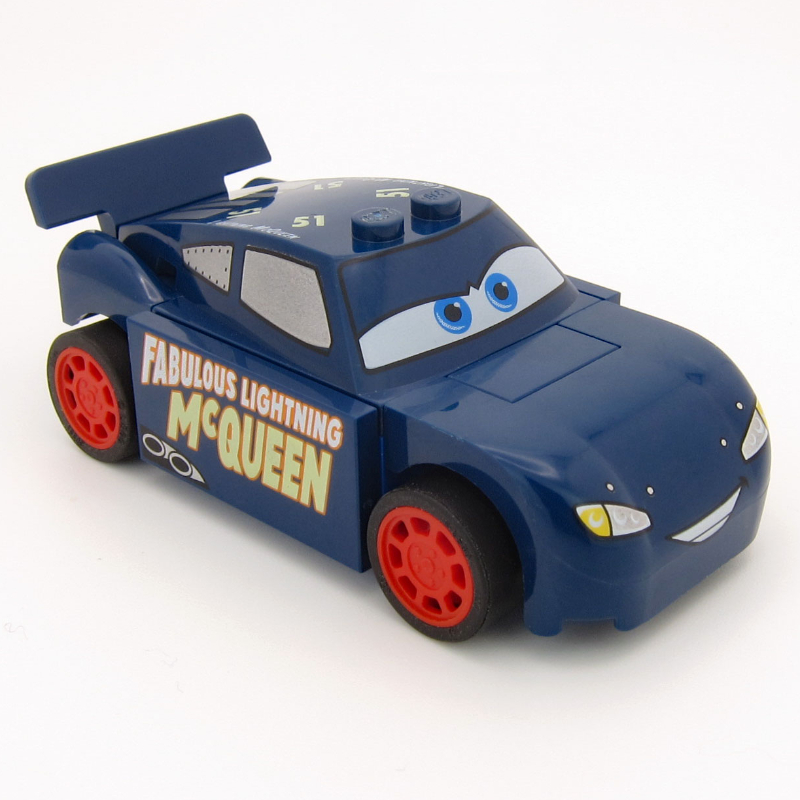LEGO Lightning McQueen, Dark Blue (fig-010888)