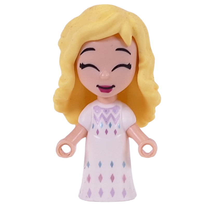LEGO Elsa - Microdoll, White Dress, Loose Hair (fig-010897)