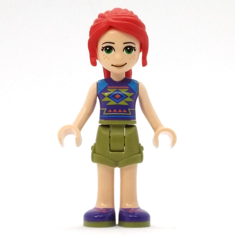 LEGO Mia - Dark Purple Top, Olive Green Skirt (fig-010898)