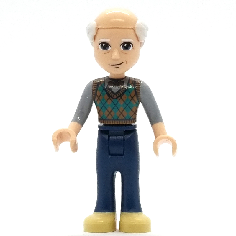 LEGO Marcel - Dark Turquoise Top, Dark Blue Pants, Bald Head (fig-010903)