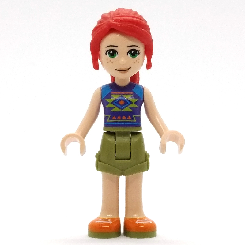 LEGO Mia - Dark Purple Top, Olive Green Skirt (fig-010905)