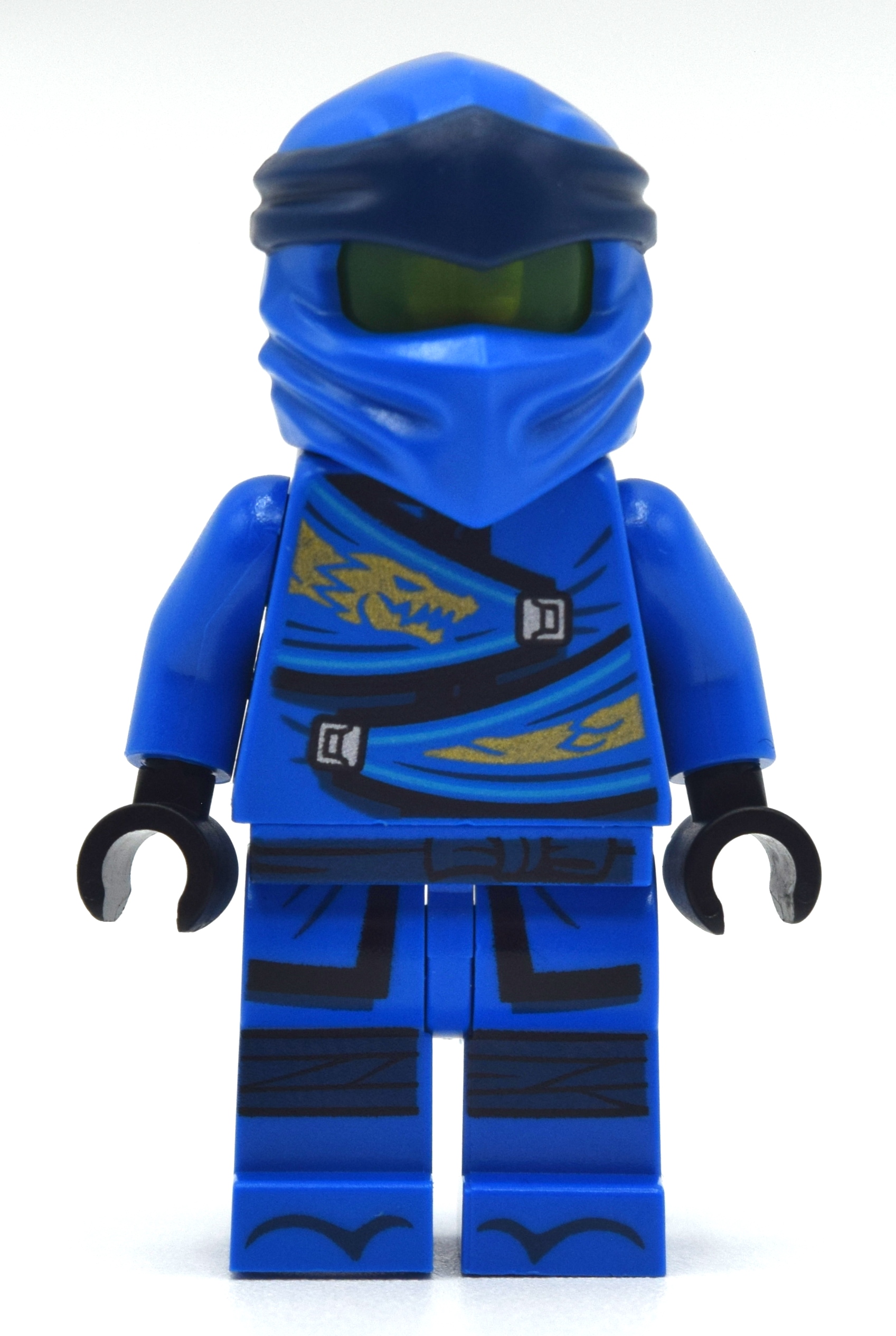 LEGO Jay with Plain Trans-Neon Green Head (fig-010926)
