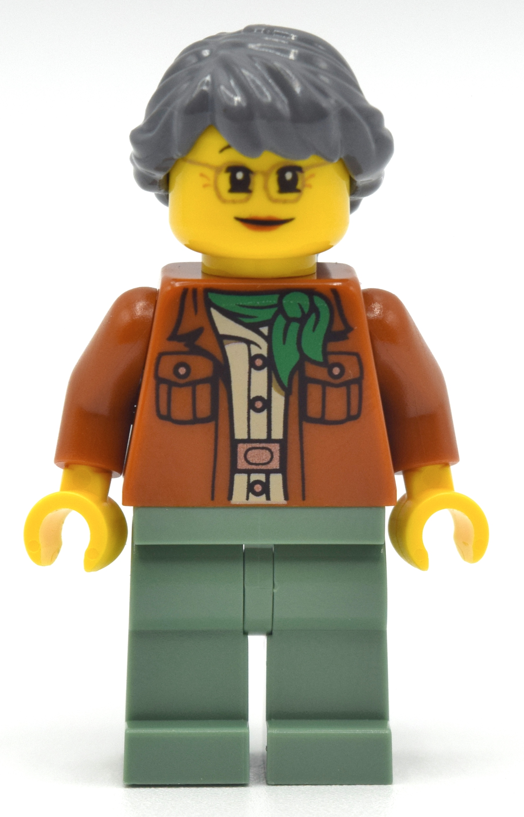 LEGO Misako, Dark Orange Jacket (fig-010946)