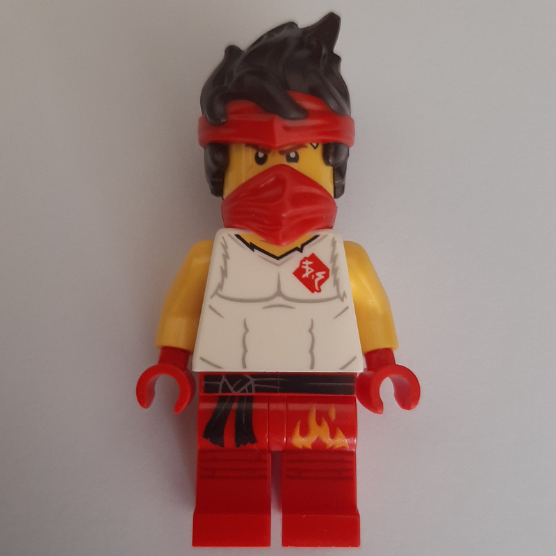 LEGO Kai - White Torso, Red Legs (fig-010952)