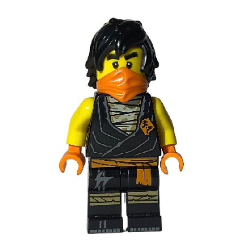 LEGO Cole - Legacy, Black Suit, Orange Bandana (fig-010960)