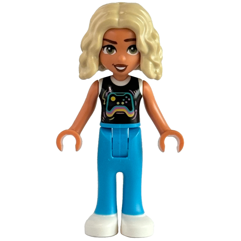 LEGO Nova - Black Top, Darl Azure Pants (fig-010992)