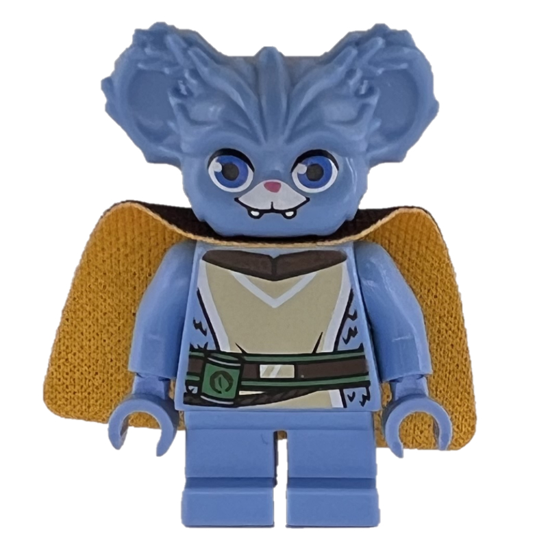 LEGO Nubs, Dark Brown Cape (fig-010996)
