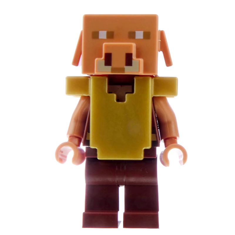 LEGO Piglin, Armor, Reddish Brown Legs (fig-011130)