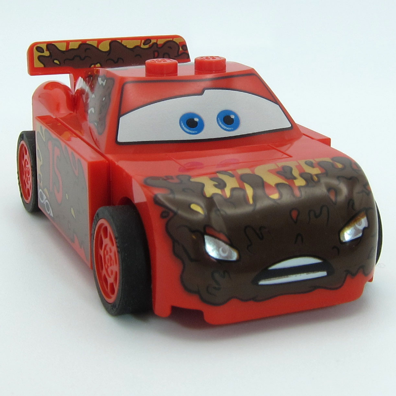 LEGO Lightning McQueen, Dirty (fig-011154)