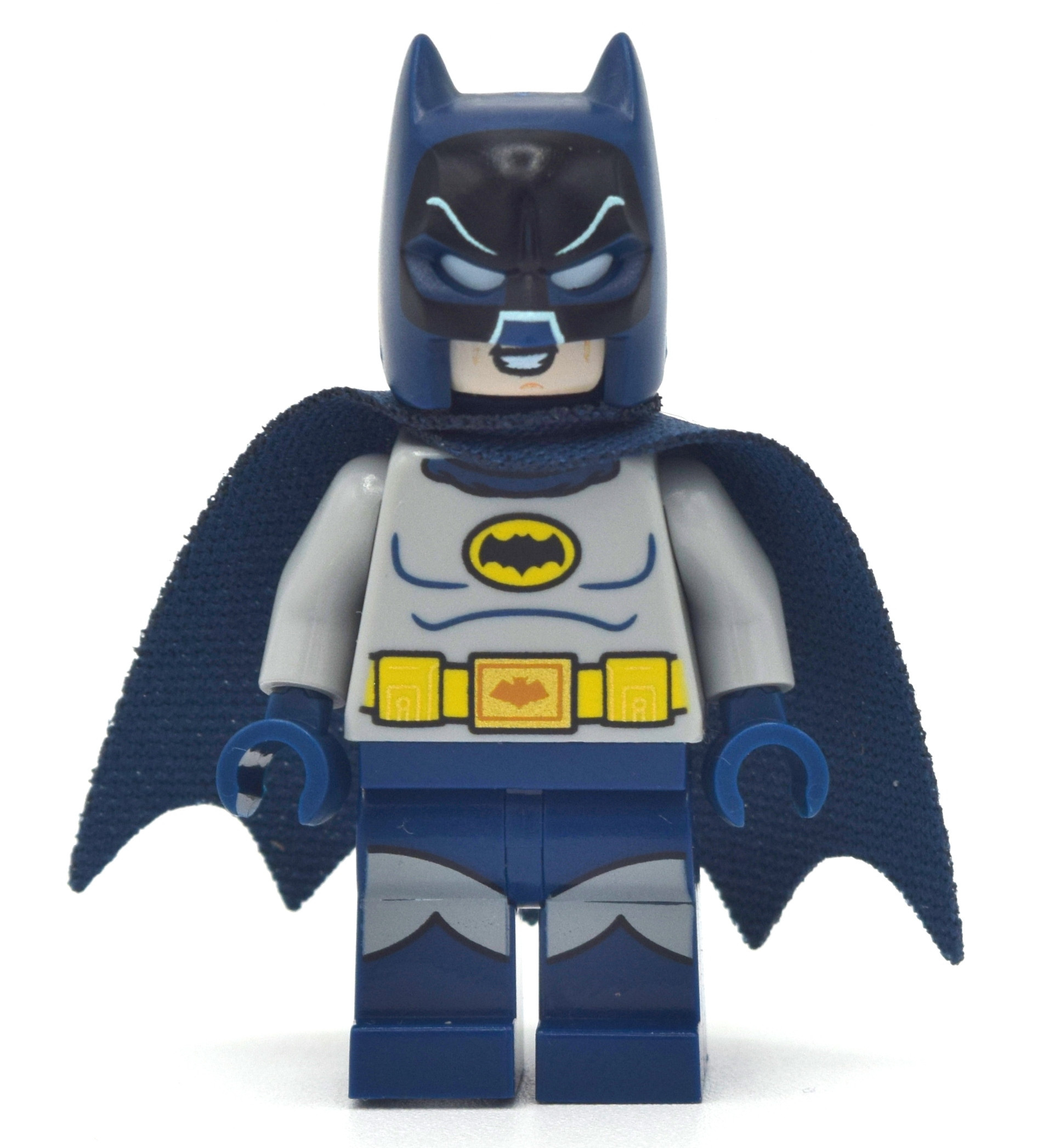 LEGO Batman, Light Bluish Gray Suit, Dark Blue Cape and Cowl (60's TV Series) (fig-011236)