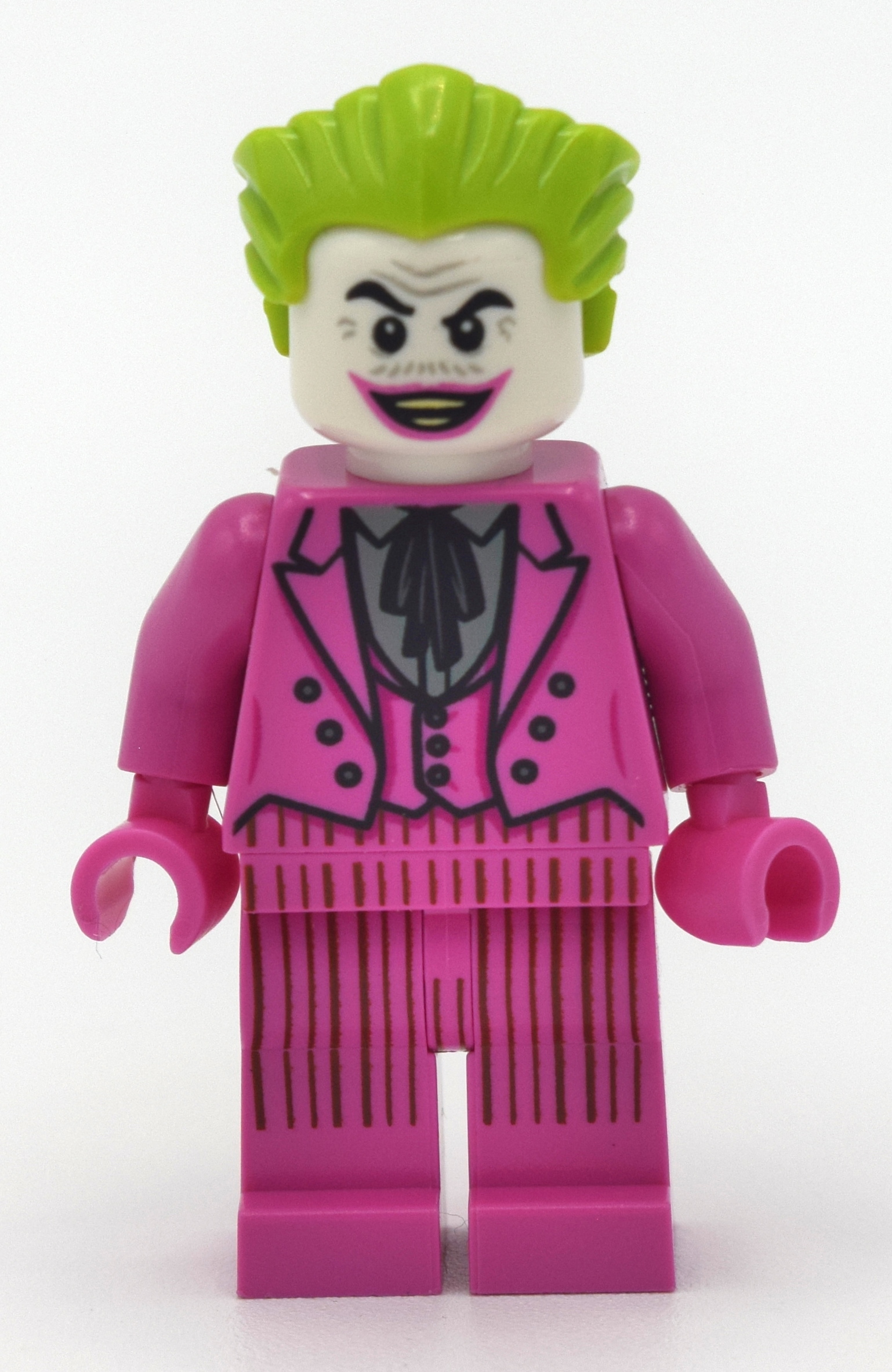 LEGO The Joker in Dark Pink Suit, Dark Pink Hands (60's TV Series) (fig-011238)