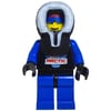 Black Torso, Blue Legs, Black Hood
