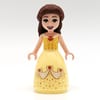 Belle, Bright Light Orange and Bright Light Yellow Full Dress with Roses, Open Mouth