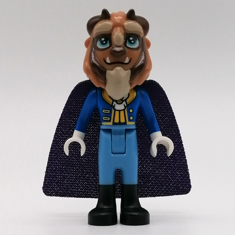 LEGO Beast, Medium Blue Legs, Dark Purple Cape, Hair Bow (fig-011340)