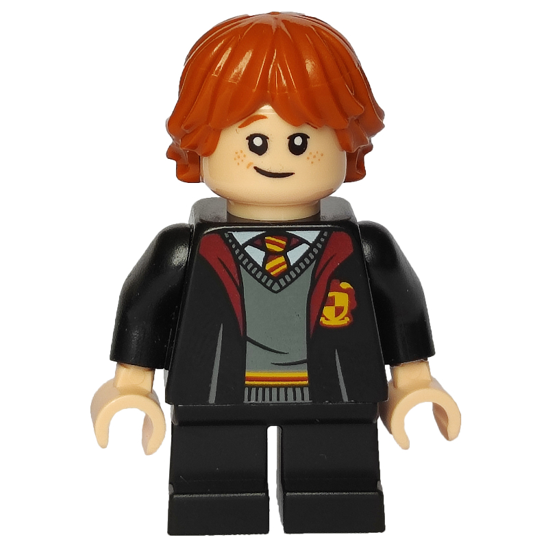 LEGO Ron Weasley, Gryffindor Robes, Short Legs (fig-011353)