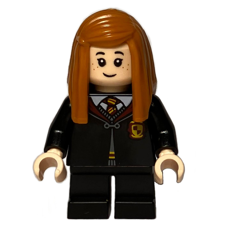 LEGO Ginny Weasley, Gryffindor Robes, Short Legs (fig-011375)