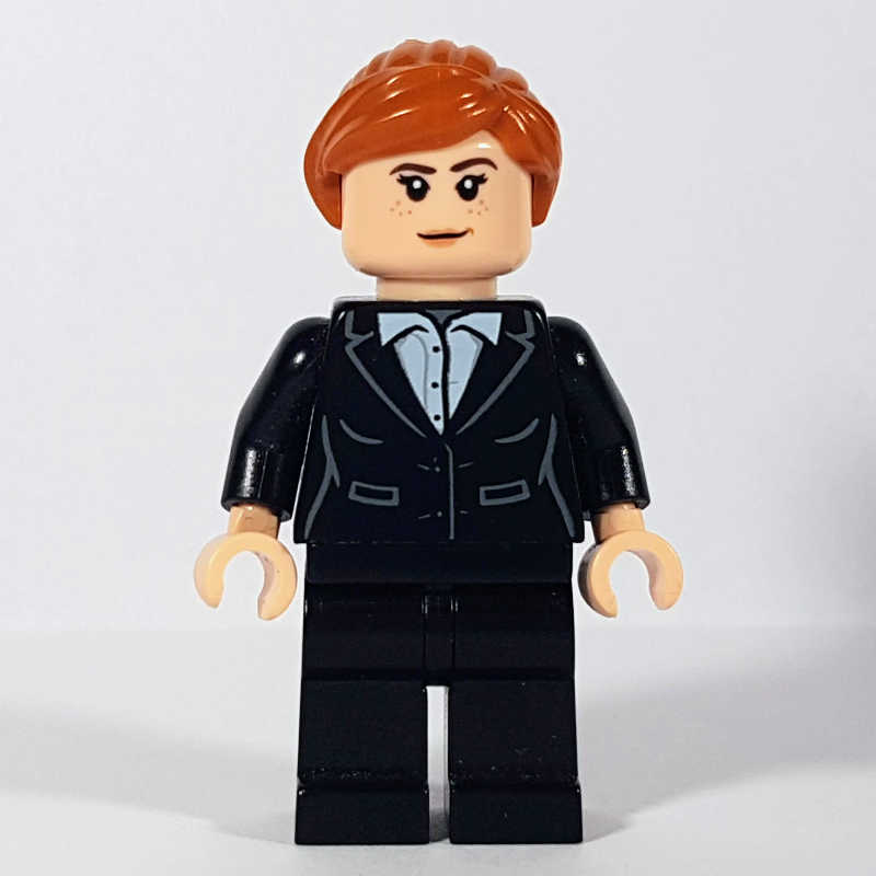 LEGO Pepper Potts, Black Suit, Ponytail (fig-011403)