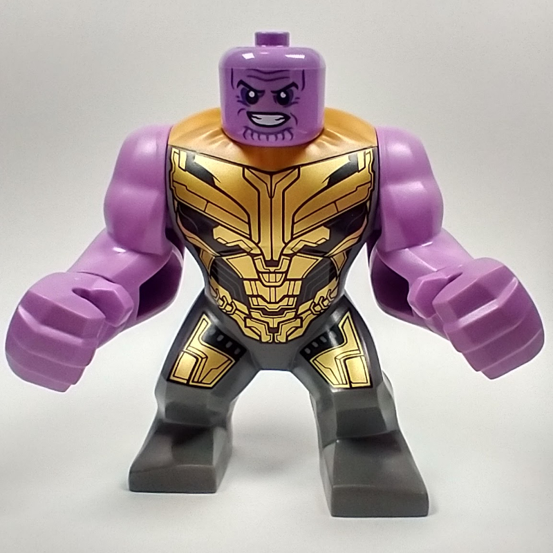 LEGO Thanos, Big Fig Head, Mean Grin (Big Fig) (fig-011408)