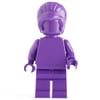 Monochrome Dark Purple with Hair