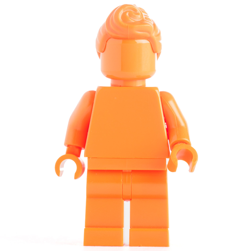 LEGO Monochrome Orange with Hair (fig-011439)