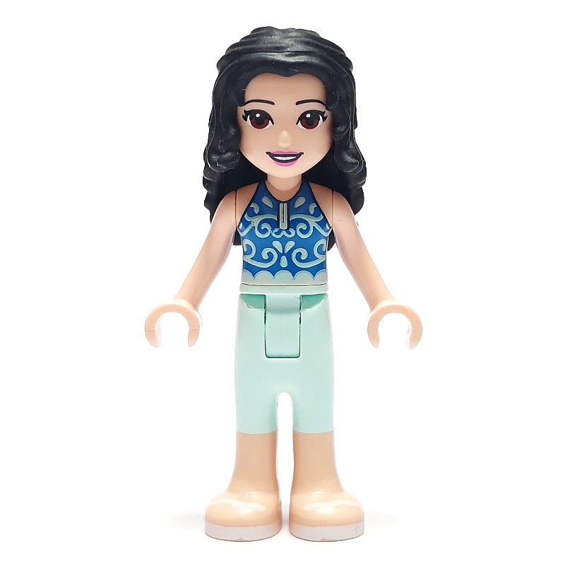 LEGO Emma - Dark Blue Top, Light Aqua Pants (fig-011457)