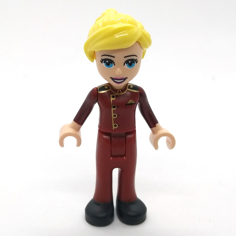 LEGO Stephanie - Dark Red Uniform (fig-011467)