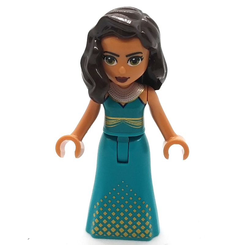 LEGO Amelia - Dark Turquoise Dress (fig-011468)