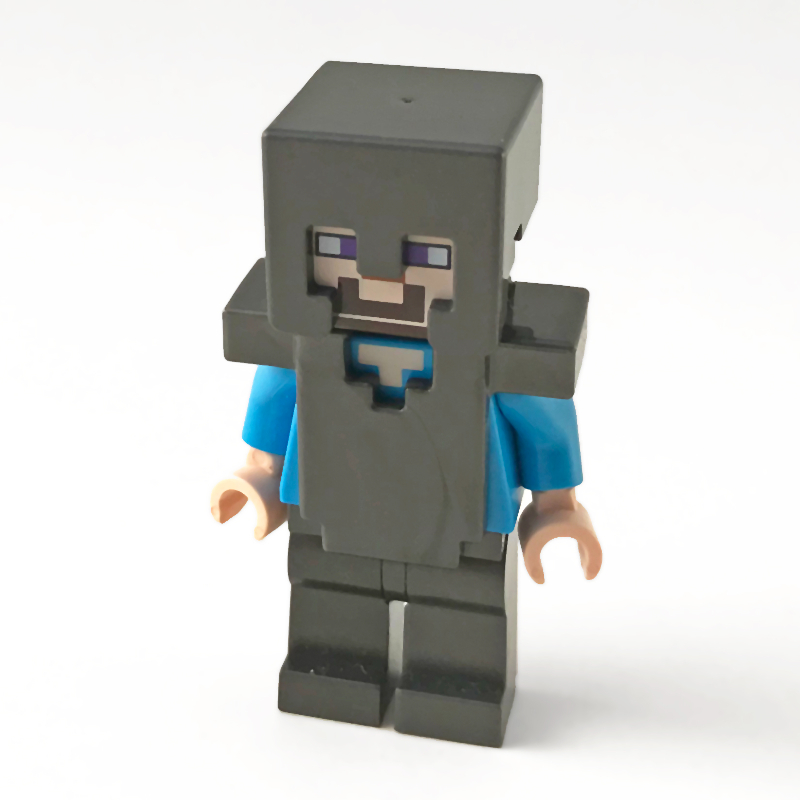 LEGO Steve - Pearl Titanium Armour (fig-011483)