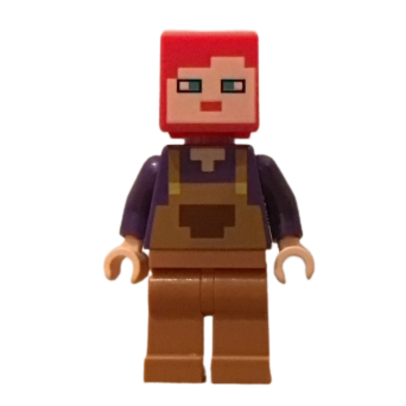 LEGO Alex -  Farmhand, Red Head (fig-011496)