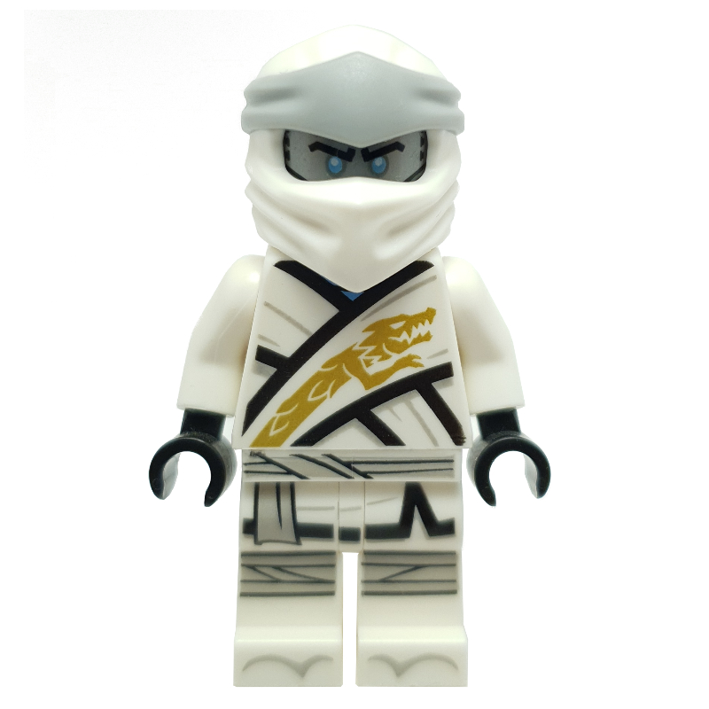 LEGO Zane with Silver Head (Legacy) (fig-011508)