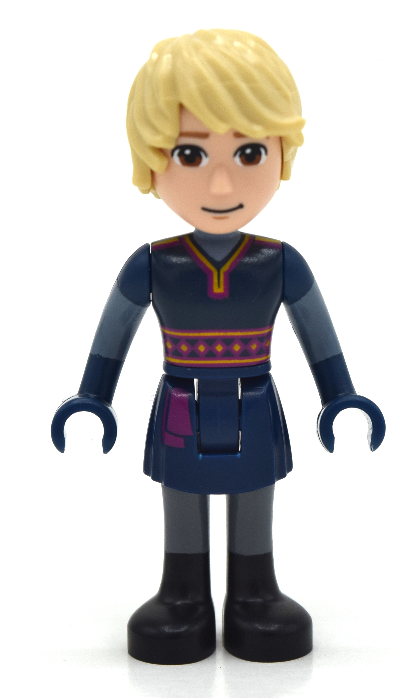 LEGO Kristoff, Dark Blue Outfit (fig-011574)