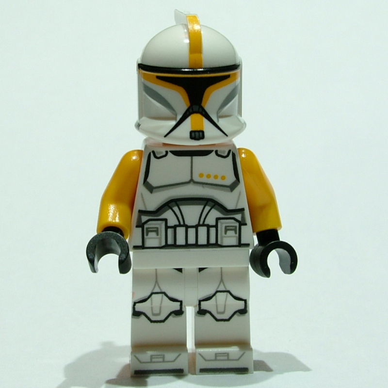 LEGO Clone Commander, Bright Light Orange Markings (fig-011630)