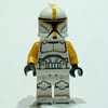 Clone Commander, Bright Light Orange Markings