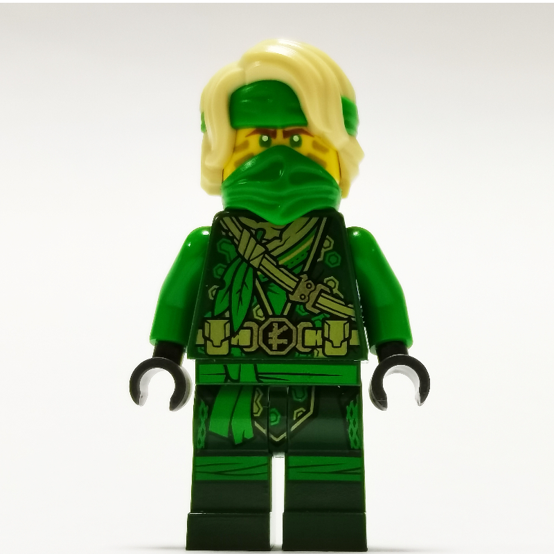 LEGO Lloyd - The Island, Dark Green Camouflage, Mask (fig-011654)