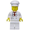Chef, Red Neckerchief, White Legs, Smile, Black Eyebrows
