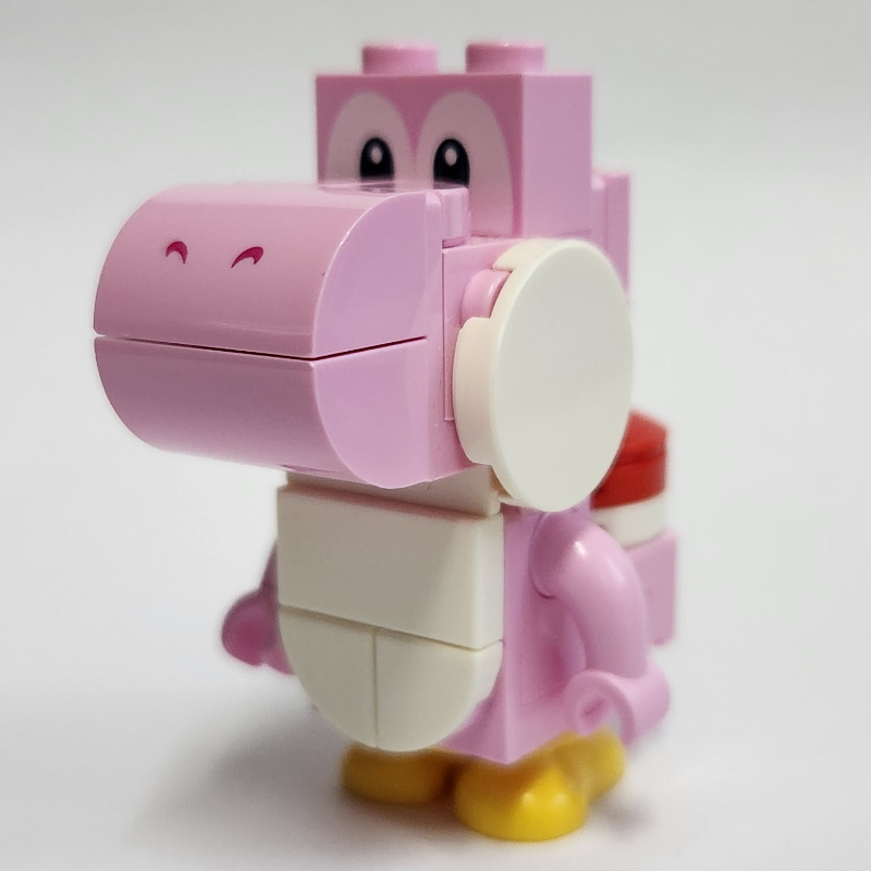 LEGO Yoshi - Pink (with Tiles 25269) (fig-011692)
