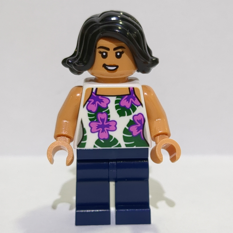 LEGO Sammy, Dark Blue Legs, Vest Top (fig-011710)