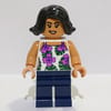 Sammy, Dark Blue Legs, Vest Top