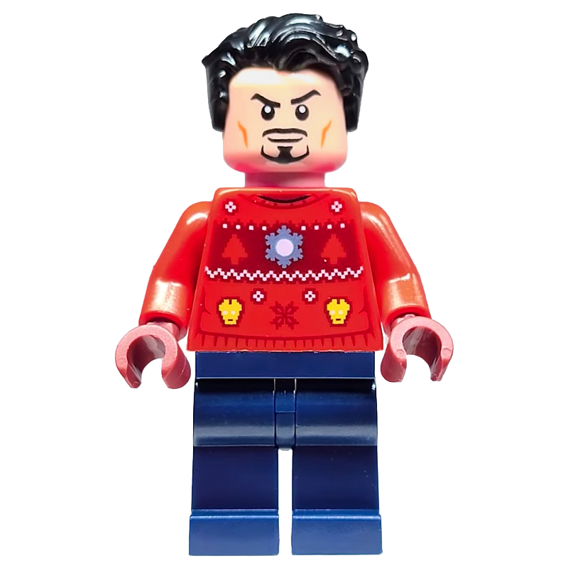 LEGO Tony Stark in Ugly Christmas Sweater (fig-011720)