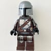 The Mandalorian / Din Djarin, Dark Brown Outfit with Jet Pack, Black Head