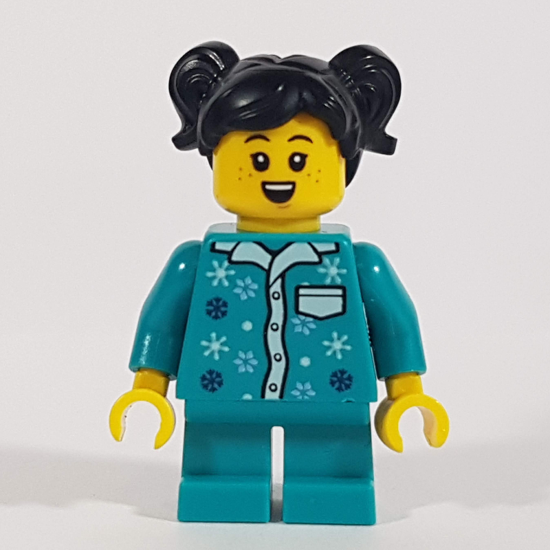 LEGO Girl, Dark Turquoise Pajamas (fig-011800)