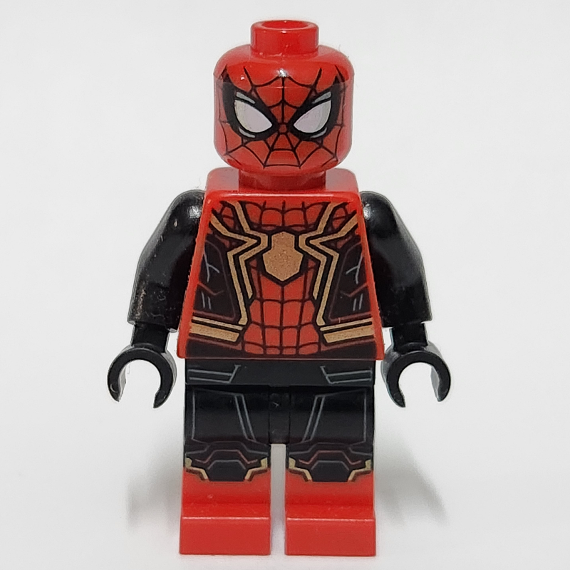 LEGO Spider-Man, Red, Black, and Gold Outfit (fig-011846)