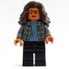 MJ, Dark Bluish Gray Plaid Shirt