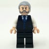 Alfred Pennyworth, Light Bluish Gray Hair and Beard
