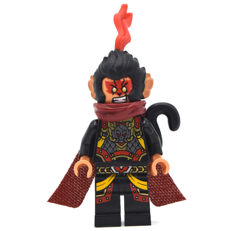 LEGO Evil Macaque, Dark Red Cape, Bent Tail (fig-011933)