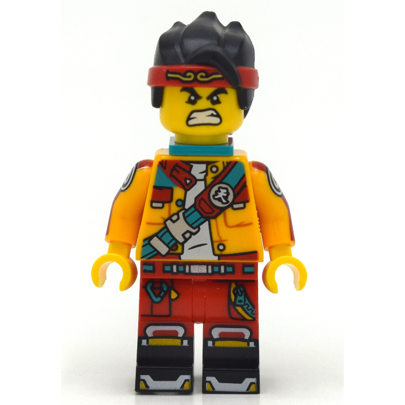 LEGO Monkie Kid, Bright Light Orange Jacket, Neck Bracket (fig-011939)