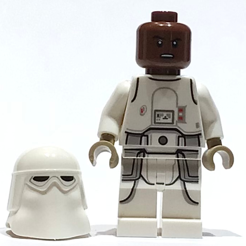 LEGO Snowtrooper, White Hips, Reddish Brown Head (fig-011940)