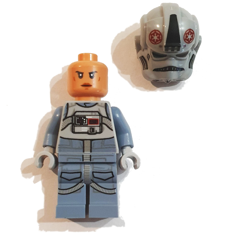 LEGO AT-AT Driver, Sand Blue Uniform, 3626cpr3531 Head (fig-011942)